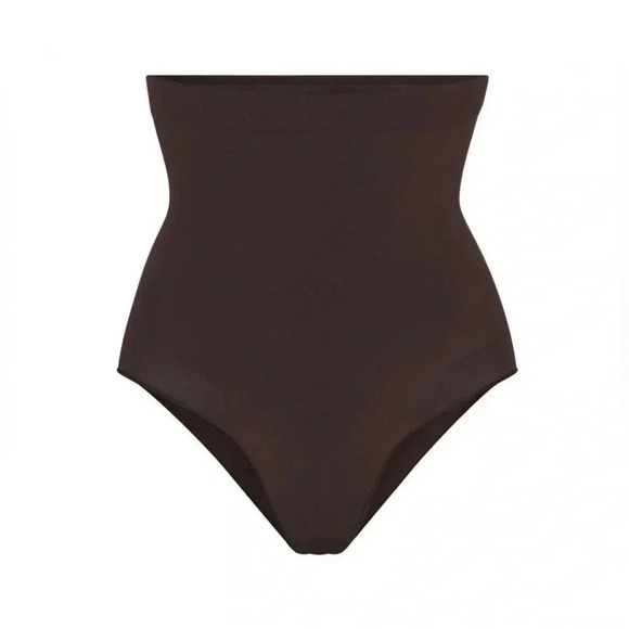 Skims Women’s Size XS Seamless Sculpt High-waisted Brief in Expresso - Picture 1 of 6